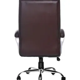 Adiko Systems Brown Sleek Executive Revolving Office Chair image 4