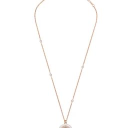 Cerruti 1881 Women Rose Gold Marque Necklace-image-33