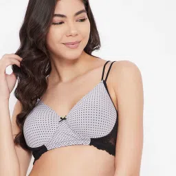 Clovia White Non Wired Padded T-Shirt Bra image 1