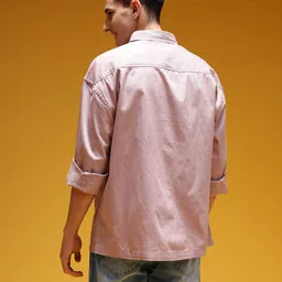 HERE&NOW Opaque Solid Casual Shirt image 2