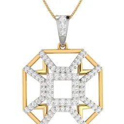 PC Jeweller Falak 22 kt Gold Pendant without Chain-image-11