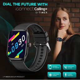 Timex iConnect Calling+ 2.01” TFT Display Unisex Smartwatch-TWIXW500T (Medium)-picture-49