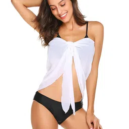 priya fashion Women's Soft Wrap Beach Sarong Swimwear Short Length Cover Up Pareo image 5