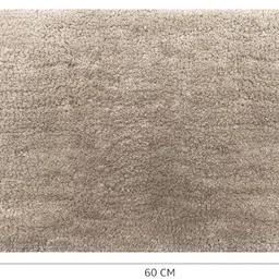 Amazon Brand - Solimo Premium Anti-Slip Microfibre Bathmat - 60cm x 40cm, Light Taupe image 2
