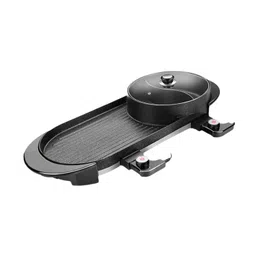 Hot Pot with Grill 220V BBQ Dinner Adjustable Temperature BBQ Grill Shabupot image 3