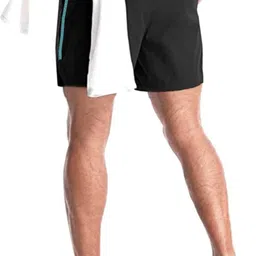 just rider Mens 2 Pack Polyester Yoga Short Men Summer Running Gym Sports Shorts with Pockets Shorts for Men image 3