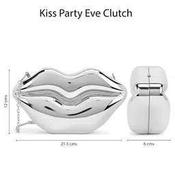 lavie luxe Women's Kiss Clutch | Ladies purse |Gift For Women image 4