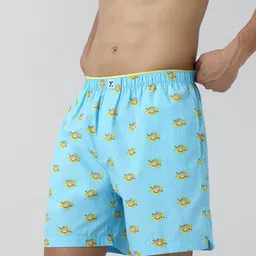 xyxx Ultra Breezy 100% Super Combed Cotton Printed Renew Boxer Shorts for Men image 3