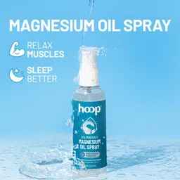hoop Magnesium Oil Spray | Topical Magnesium Spray For Skin Application | Apply On Feet For Better Sleep, Muscle Recovery | 100 ml image 2