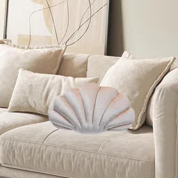 ATORSE™ Decorative Throw Pillow Holiday Comfortable Car Dorm Bedding Seashell Pillow Khaki 46X33Cm|Home & Garden | Home Dacor | Pillows image 1