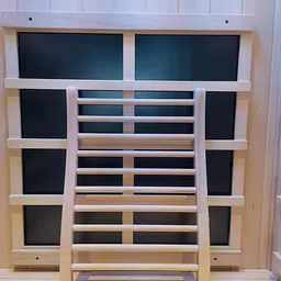 JULYFOX Natural Wood Sauna Backrest, Sauna Accessories for Any Infrared, Traditional, or Standard Sauna, Comfortable S-Shape Backrest image 3