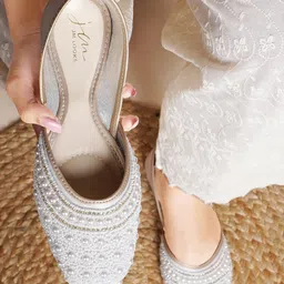 jm looks Fashion Women Stylish Casual Fancy Bellies Attractive Design Comfortable Sole For Womens & Girls image 2