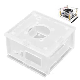 zopsc Transparent Acrylic Case for Orange Pi Zero 3, Development Board Efficient Heat Dissipation Clear Protective Shells, Universal Acrylic Transparent Shell Replacement image 1