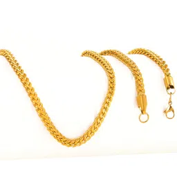 fashion frill Stylish Metal Chain For Men Boys image 5