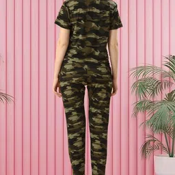 dtr fashion Women's Round Neck Cotton Tracksuits image 2