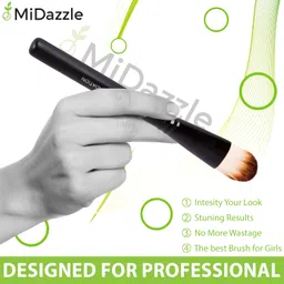 omidazzle Midazzle Professional Foundation Brush (MIMB00408) image 4