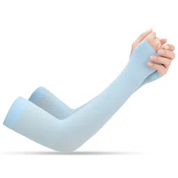 zaysoo Women’s UV Protection Gloves for Bike Riding Long Hand Full Finger Soft Breathable Arm Sleeve (MultiColor Pck:6, Free Size) image 5