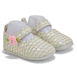 star fish Newborn Baby Boys & Girls 3 TO 9 Months Skin Friendly Comfortable Booties (Black -1188) image 1