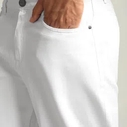 beyoung Cotton Lycra Vintage Wash Baggy Fit Jeans for Men | Mid-Rise Jeans for Men | 5 Pocket Design | Stretchable Fabric image 4