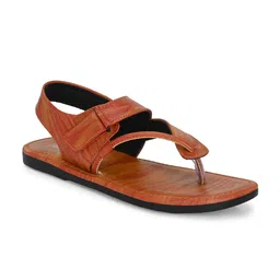footloose Tan Synthetic Men's Sandal image 1
