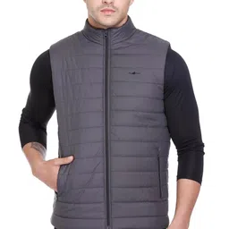 rare times Winter Sleeveless Jacket for Men | Bomber Jacket Mens | Quilted standard length Puffer Jacket | Sleeveless Mens Jacket image 1