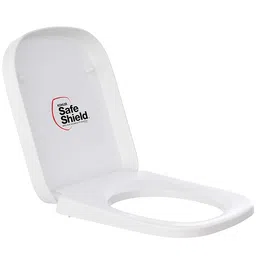 Kohler - 6091IN-0 Replay Square-Shaped Quiet-Close Toilet Seat in White image 1