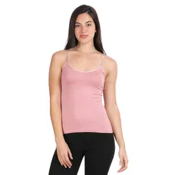 lavos Women’s Camisoles, Sleeveless Long Tank Top, Anti-Microbial Bamboo Cotton Camisole Slip, Adjustable Straps Spaghetti Tops, Comfortable Inner Slips for Women image 1
