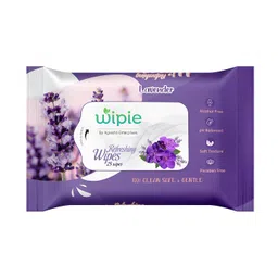 WIPIE Daily Face Cleansing Wipes with Vitamin E | Hydrating, Refreshing Wipes | Paraben and Alcohol Free | 1 Rose + 1 Lavender | 25 Wipes per pack, Total 50 Wipes image 2