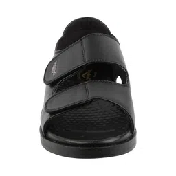 medifeet Men's Black Double Strap Open-Toe Sandals image 3