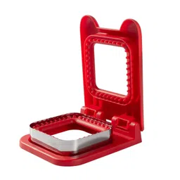 keskriva Uncrustables Sandwich Maker, Square Shape Cutters for Kids Lunch and Sealer Stainless Steel Baking Tools Pocket Bread Mold Great Bento Box Crustable(Multicolor image 1