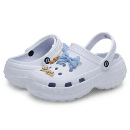 doctor extra soft Women's UltraSoft Charms Clogs/Sandals with Adjustable Back Strap for Adult| Comfortable & Light Weight | Stylish & Anti-Skid |Waterproof & Everyday Use Mules for Girls & Ladies D-522 image 5