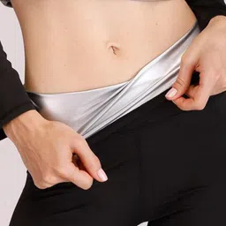 Enakshi (LABEL) Creations 4xWomen Sauna Pants Shorts Capri Jogger Legging Sweatpants Workout Shorts M image 4