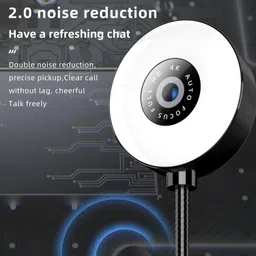 LYLA Webcam Full Hd Non-Slip Base Multi-Directional AK Clear Smart for Webcast 720p image 2