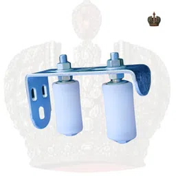 Monarch - Heavy Duty Adjustable Sliding Gate Guide Roller with Double Ball Bearing Nylon Wheels image 1