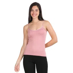 lavos Women’s Camisoles, Sleeveless Long Tank Top, Anti-Microbial Bamboo Cotton Camisole Slip, Adjustable Straps Spaghetti Tops, Comfortable Inner Slips for Women image 2