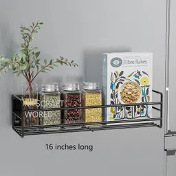 MFS Craft World Kitchen Rack, Sheet Standing Rack, Bathroom Countertop Storage Shelf 16x4x3 inches image 4