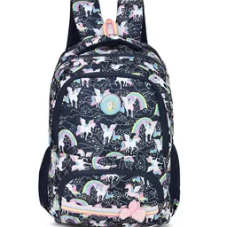 beauty girls 1531 Polyester Waterproof 30 L Floral Printed School, College Tuition Laptop Backpack Bag for Girls & Women image 1