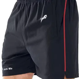 JUST RIDER Mens 2 Pack Polyester Yoga Short Men Summer Running Gym Sports Shorts with Pockets Shorts for Men image 3