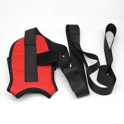 MERISHOPP® Yoga Str Strap Calf Leg Stretcher Tendonitis Band for Exercise Red | Sporting Goods | Fitness, Running & Yoga | Yoga & Pilates | Yoga Straps | 1 Piece Yoga Stretch Strap image 5