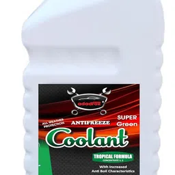 ADADFOX Antifreeze Coolant Concentrate (1 L, Green) | Mix Ratio 1:3 | Coolant for Petrol, Diesel and CNG Vehicles | Generator & Heavy Duty Vehicles | Compatible with Car and Truck image 1