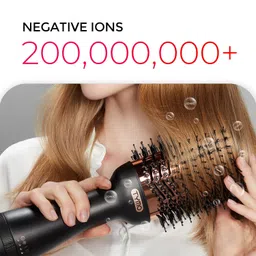 TYMO Volumizer Hair Dryer Brush, 4 In 1 Ionic Hair Dryer And Styler Volumizer With Oval Titanium Barrel, Hot Air Straightener Brush For Smooth Frizz-Free Blowout, 1200 Watts image 3