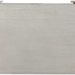 46Treeform "Elegant Ornate White Carved Wood 2-Door Accent Cabinet with Intricate Floral Design - Bohemian Chic Storage Console for Living Room, Entryway, or Bedroom image 4