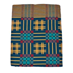 THARUNSHA ELITE Pure Cotton Blanket/Solapur Blanket / 100% Cotton AC Comforter/Reversible Elegant Checks Design Single Size : Set of 2 pc(60inch x 90 inch) (Grey Pink - Green Golden Yellow)| TC - 300 image 2