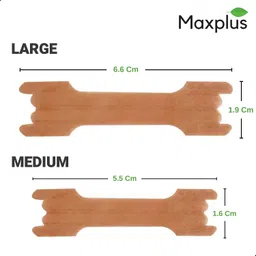 Max Plus 50pcs Better Breath Nose Strip - Anti-snoring Nasal Strips makes Easier to Breathe Right (Large/Medium Combo) image 3