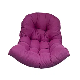 bnf® Hanging Egg Chair Back Cushion Decoration Soft Garden Pod Chair Mat 120x80cm Purple | Yard, Garden & Outdoor Living | Patio & Garden Furniture | Cushions & Pads image 3
