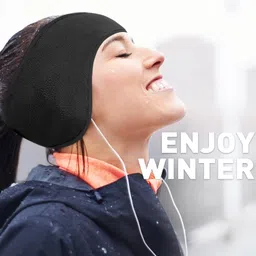 joeyoung Fleece Ear Warmers/Muffs Headband for Men & Women Kids Perfect for Winter Running Yoga Skiing Work Out Riding Bike in Cold and Freezing Days image 5