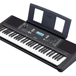 Yamaha PSR-E373 Digital Touch Sensitive Portable 61-Keys Keyboard With Keyboard Stand, Gig Bag, Dust Cover, & Power Adapter. image 3