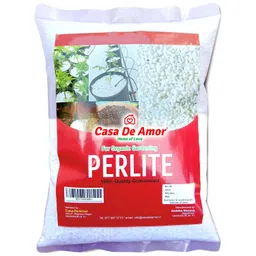 Casa De Amor Perlite for Hydroponics & Horticulture Terrace Gardening Soil Essential Conditioner Healthy Root Growth Retains Moisture Allows Aeration (1 KG) image 1