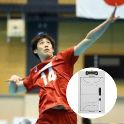 Club Bollywood®Volleyball Coaching Boards Teaching istant Game Coaches Marker Whiteboard Handball|Sporting Goods | Team Sports | Soccer |1 Piece Board image 5