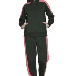 plush push the fashion Womens Winter Wear Hooded Track Suits| Cord Set for Girls| Hoody Tracksuit For Gymwear| Winter Season Nightsuits (NW-111) image 1